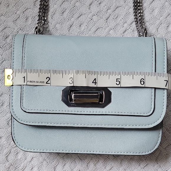 INC  Mini  Blue  Crossbody Bag - Picture 6 of 6